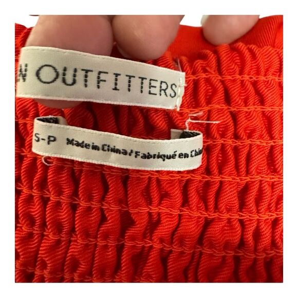 Urban Outfitter  Red Jumper‎ Style Spaghetti Strap  Preppy Dress Size S - Picture 7 of 10